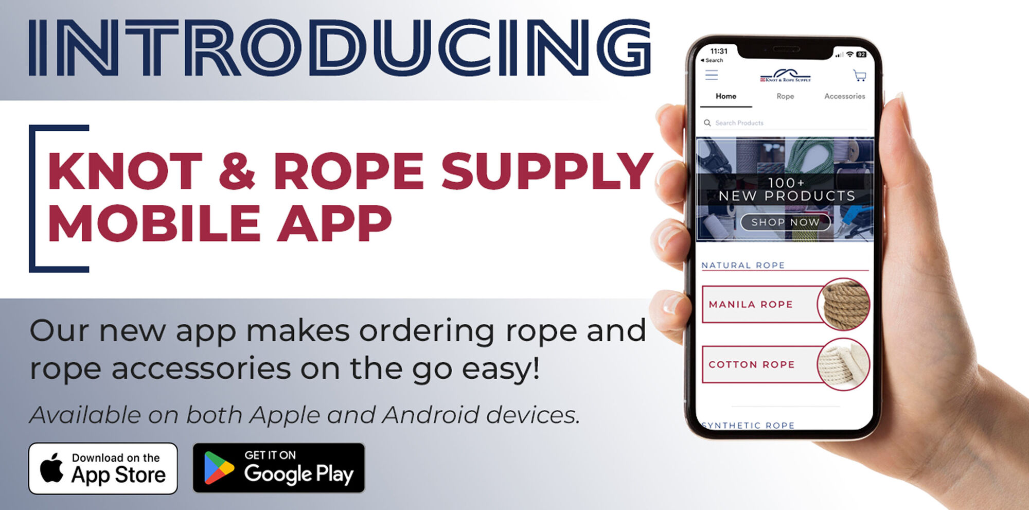 Download the Knot & Rope App TODAY!