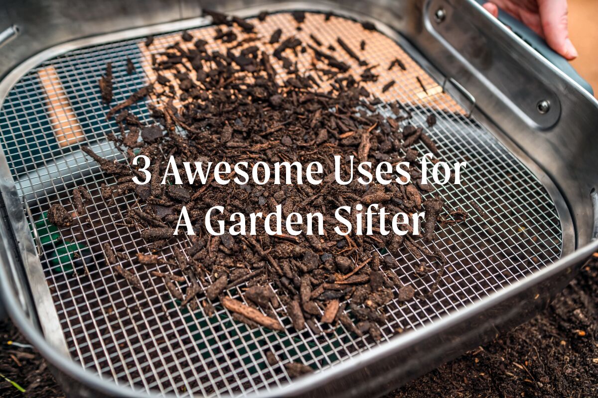 3 awesome uses for a garden sifter
