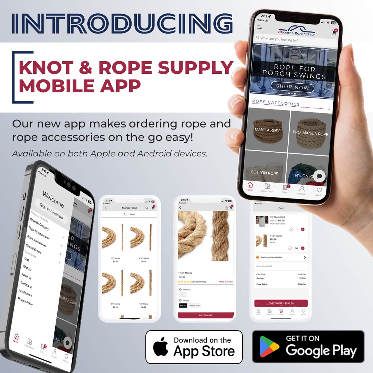 Download the Knot & Rope App TODAY!